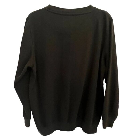 The Black Crowes Women Pullover Sweatshirt Large Black Crow Rock Band Graphic - Picture 2 of 6